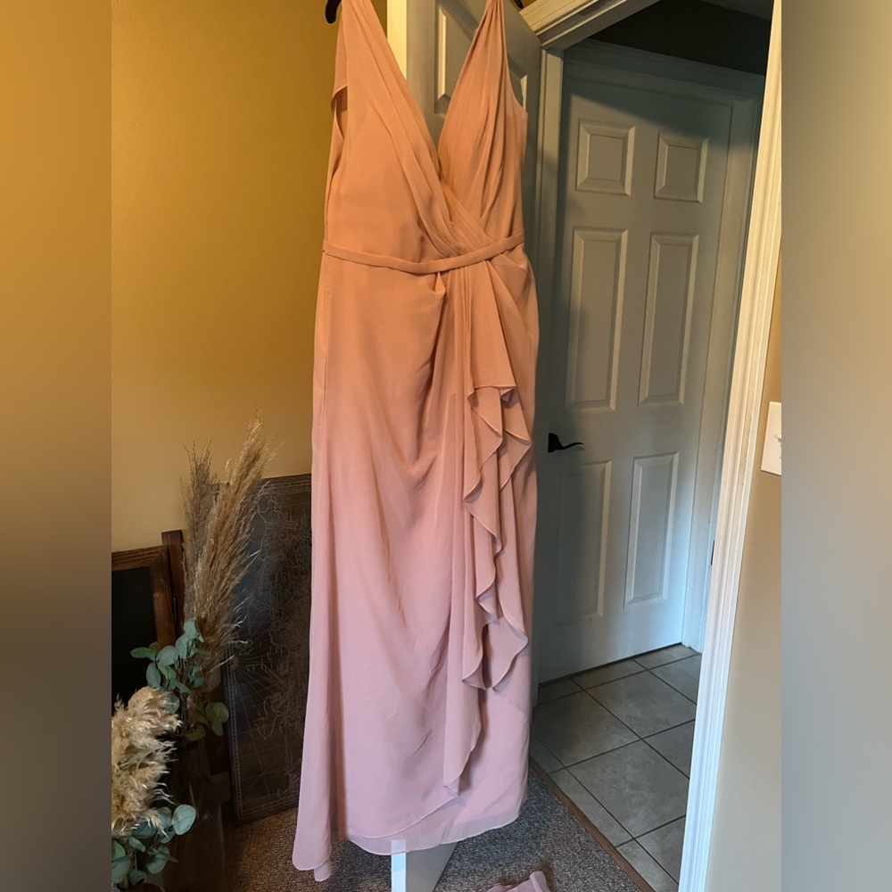 Dusty Rose Bridemaids dress
